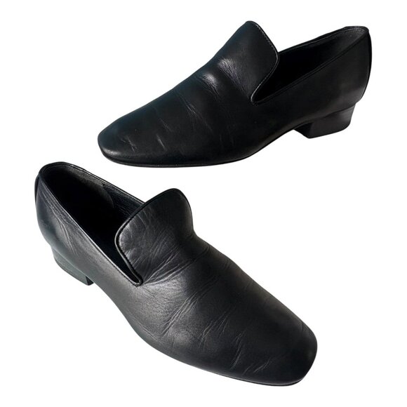 Rag Bone Tate Black Calfskin Loafers Made in Italy - Picture 7 of 10